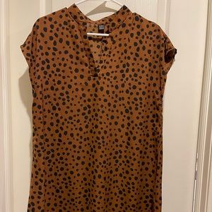 Basic animal print dress - brand new. Never worn. NWOT
